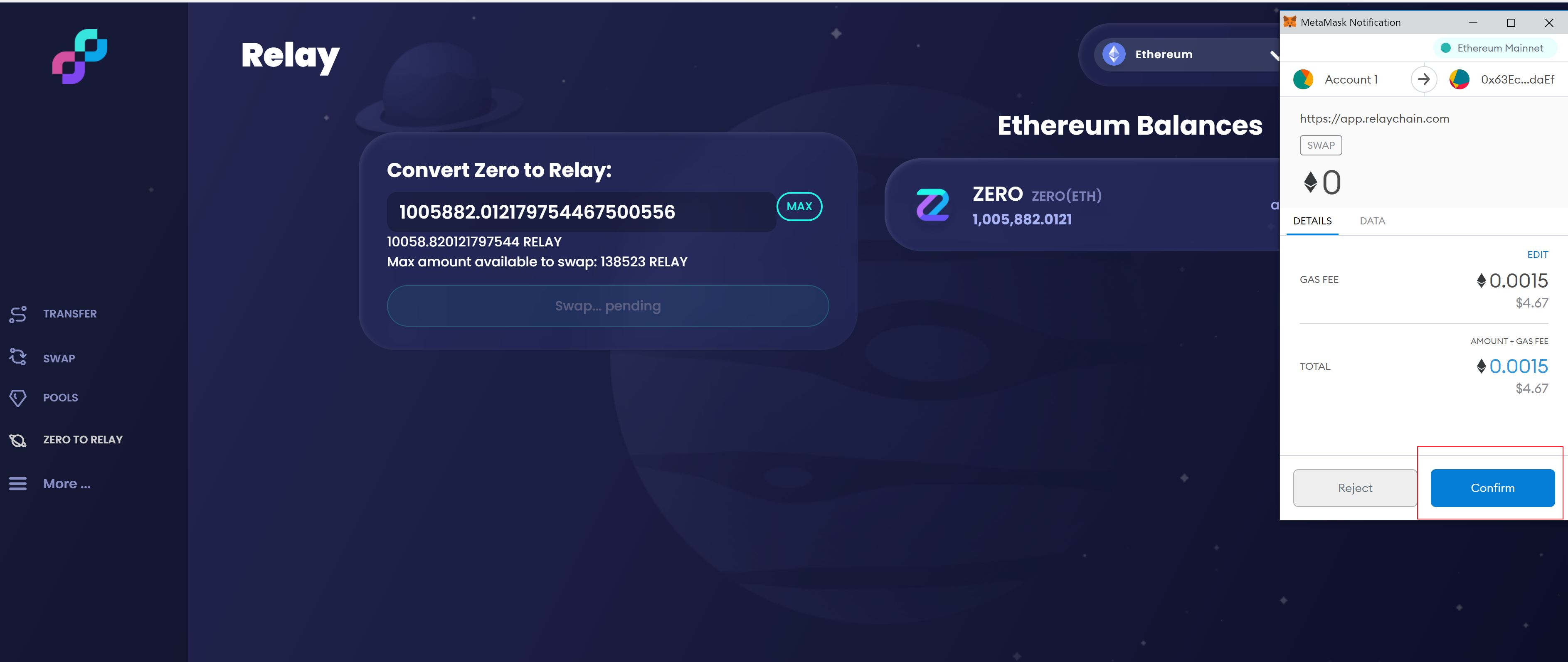 Zero to Relay
